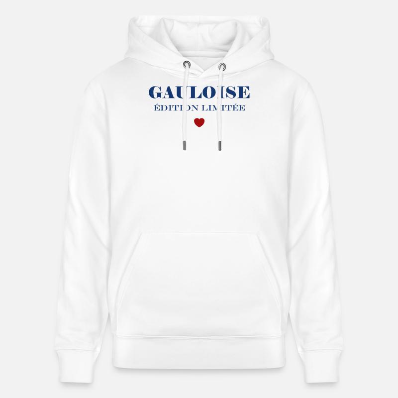 Gauloise  - Sweat à capuche bio CRUISER Stanley/Stella Unisexe - blanc