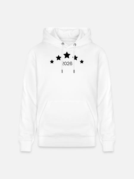 2026 Symbol Stars - Stanley/Stella CRUISER Unisex Organic Hoodie - white
