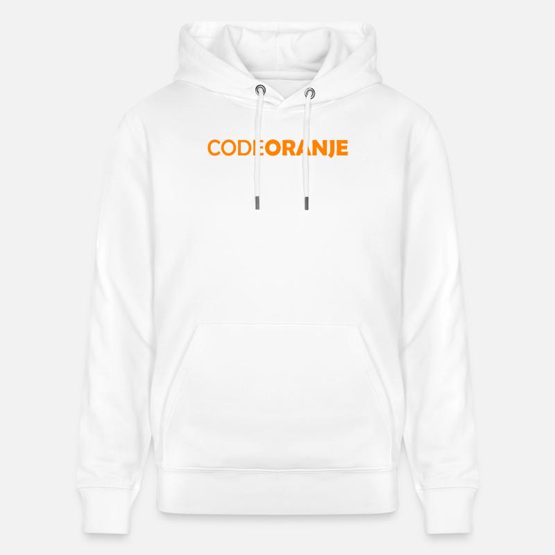 Code Oranje - Pays-Bas - Niederlande - Sweat à capuche bio CRUISER Stanley/Stella Unisexe - blanc