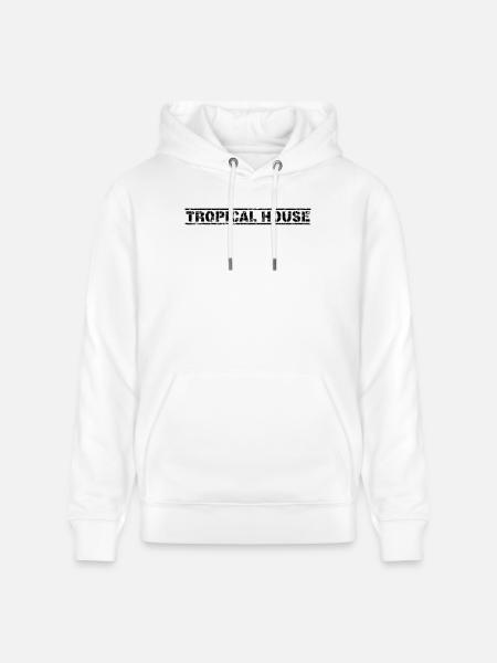 Maison tropicale - Sweat à capuche bio CRUISER Stanley/Stella Unisexe - blanc