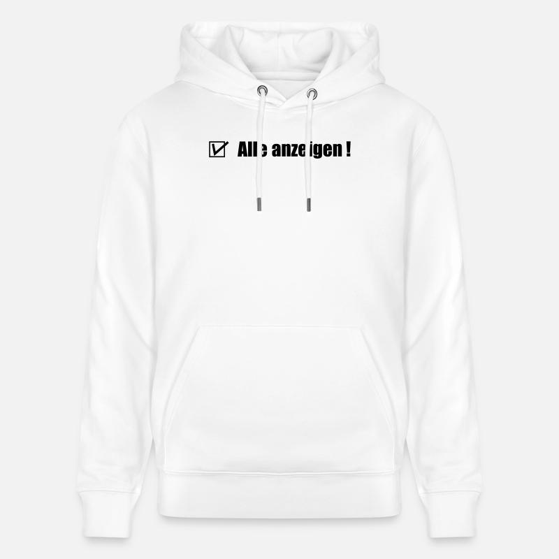 Tout afficher - Sweat à capuche bio CRUISER Stanley/Stella Unisexe - blanc