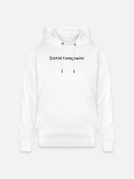 Distinktionsgewinn - Stanley/Stella Unisex Bio-Hoodie CRUISER  - Weiß