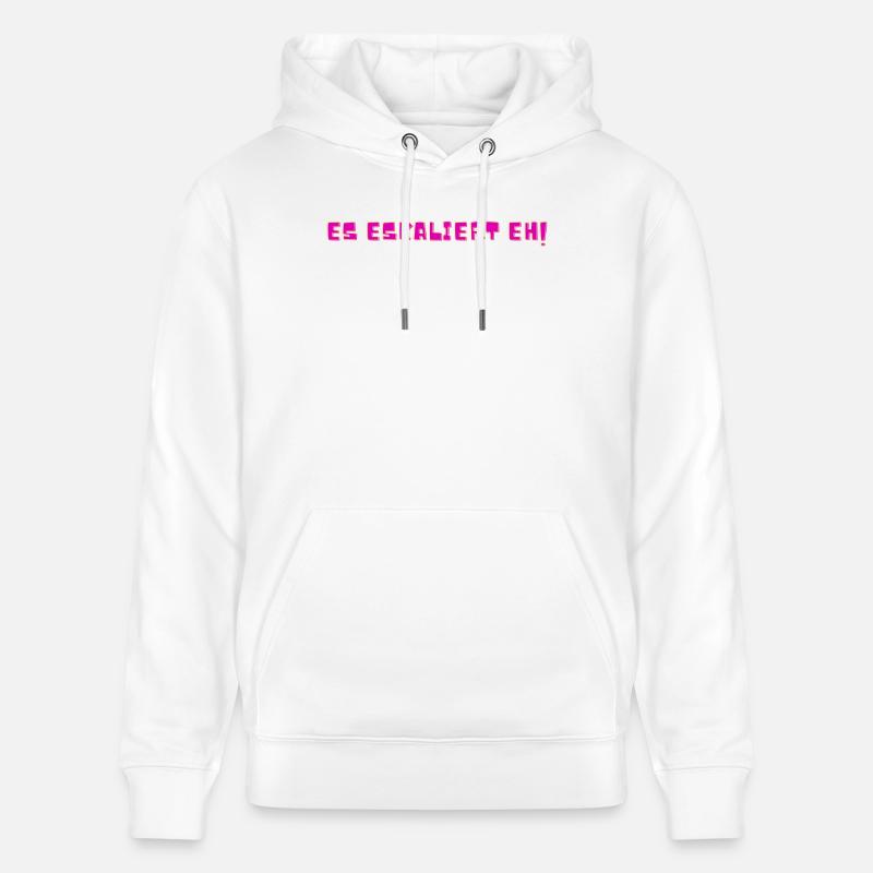 Ça s’intensifie de toute façon ! - Sweat à capuche bio CRUISER Stanley/Stella Unisexe - blanc