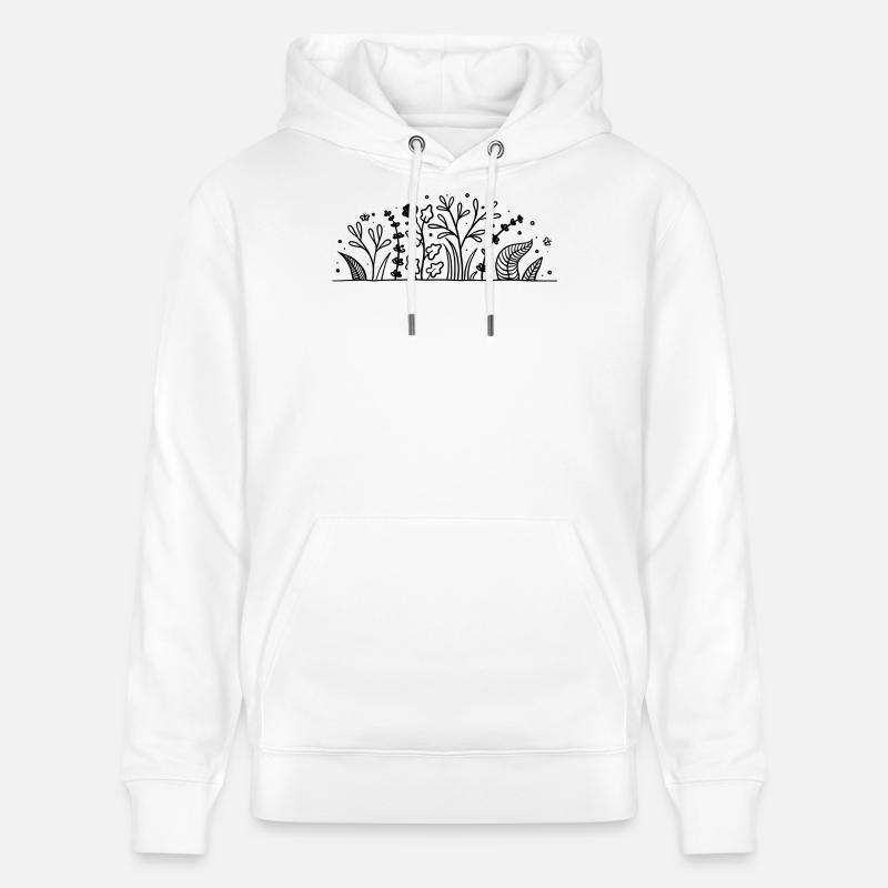 Planter - Sweat à capuche bio CRUISER Stanley/Stella Unisexe - blanc