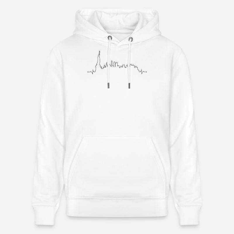 design_missing_request - Stanley/Stella Unisex Bio-Hoodie CRUISER  - Weiß