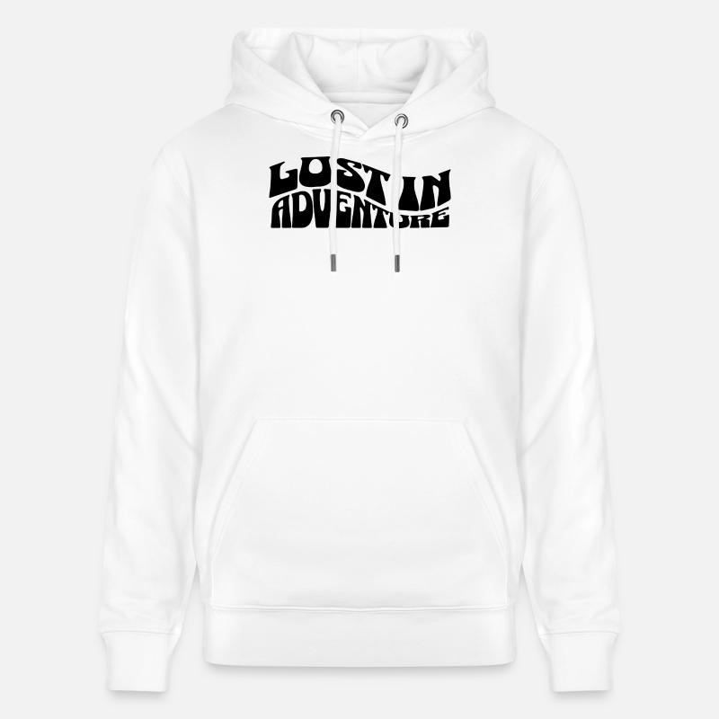 AVENTURE PERDUE - Sweat à capuche bio CRUISER Stanley/Stella Unisexe - blanc