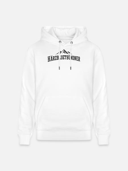 Bündner - Stanley/Stella Unisex Bio-Hoodie CRUISER  - Weiß