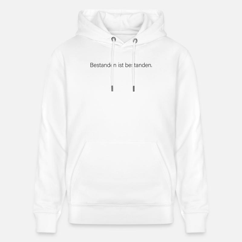 Le passage est le passage. - Sweat à capuche bio CRUISER Stanley/Stella Unisexe - blanc