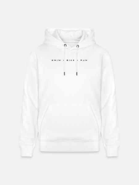 Triathlon Swimming Cycling Running - Stanley/Stella CRUISER Unisex Organic Hoodie - white