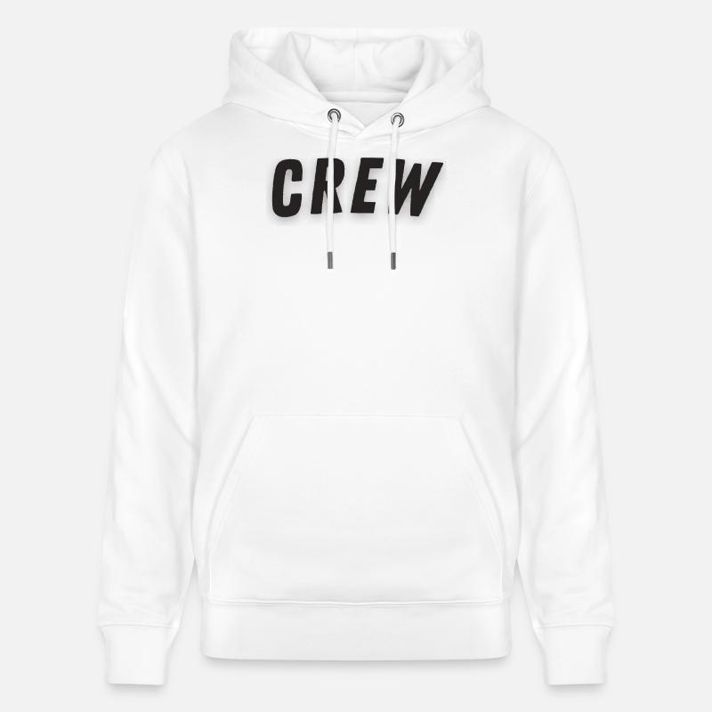 Conception d'équipage d'aventure - Sweat à capuche bio CRUISER Stanley/Stella Unisexe - blanc