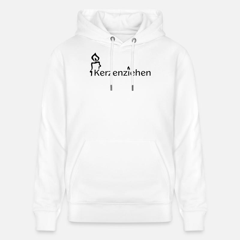 Kerzenziehen - Stanley/Stella Unisex Bio-Hoodie CRUISER - Weiß