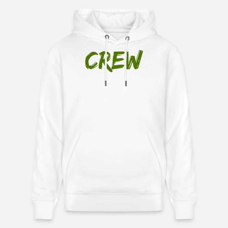 Équipage - Sweat à capuche bio CRUISER Stanley/Stella Unisexe - blanc