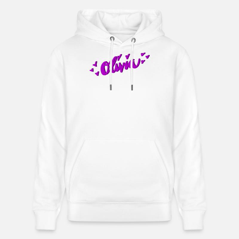 Olivia - Sweat à capuche bio CRUISER Stanley/Stella Unisexe - blanc