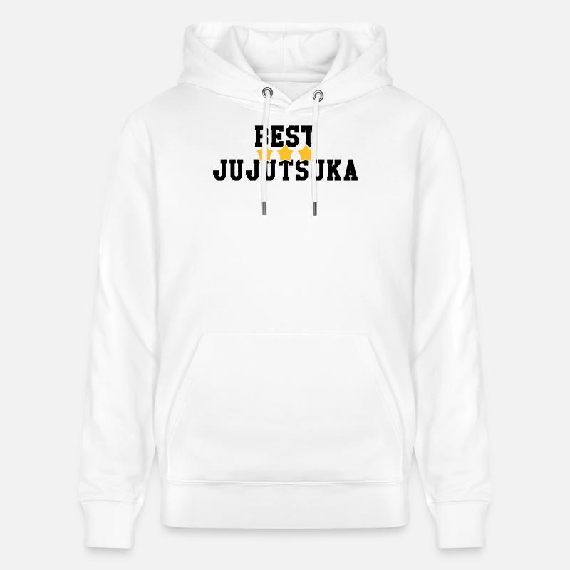 Jiu Jitsu / Jujutsu / Jiujitsu / Art Martial - Sweat à capuche bio CRUISER Stanley/Stella Unisexe - blanc