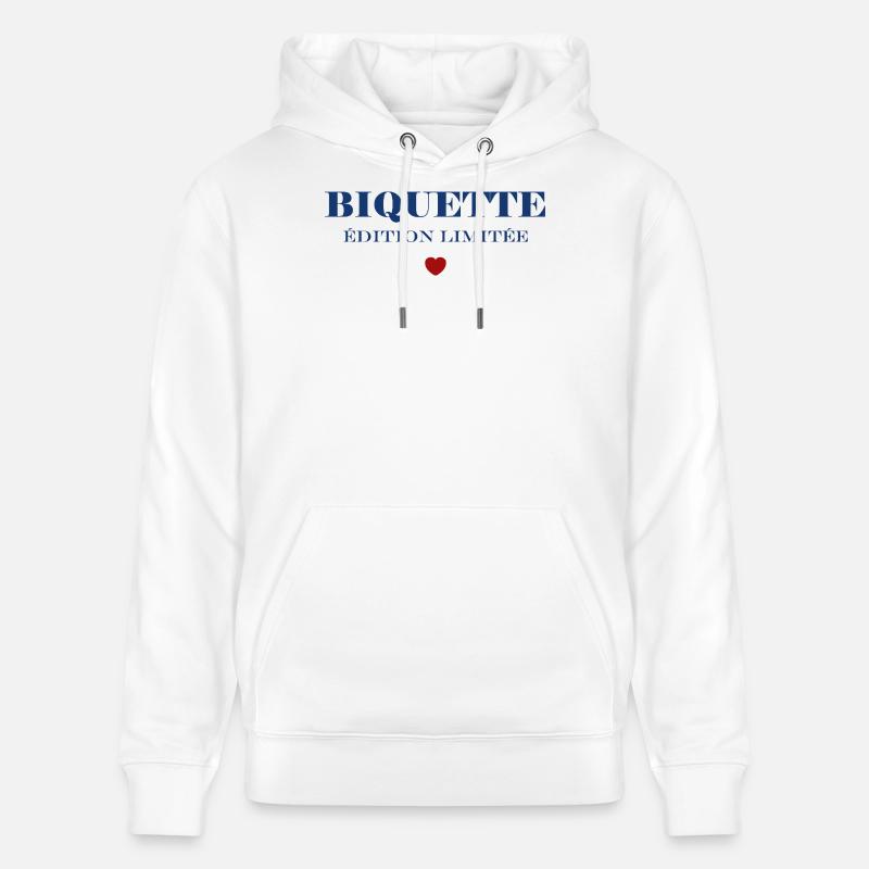 Biquette Édition Limitée - Sweat à capuche bio CRUISER Stanley/Stella Unisexe - blanc