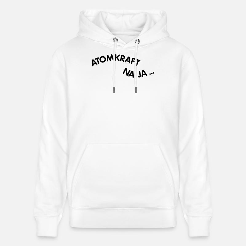 Atomkraft - Stanley/Stella Unisex Bio-Hoodie CRUISER  - Weiß
