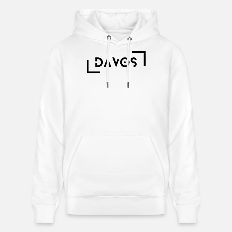 Davos - Sweat à capuche bio CRUISER Stanley/Stella Unisexe - blanc