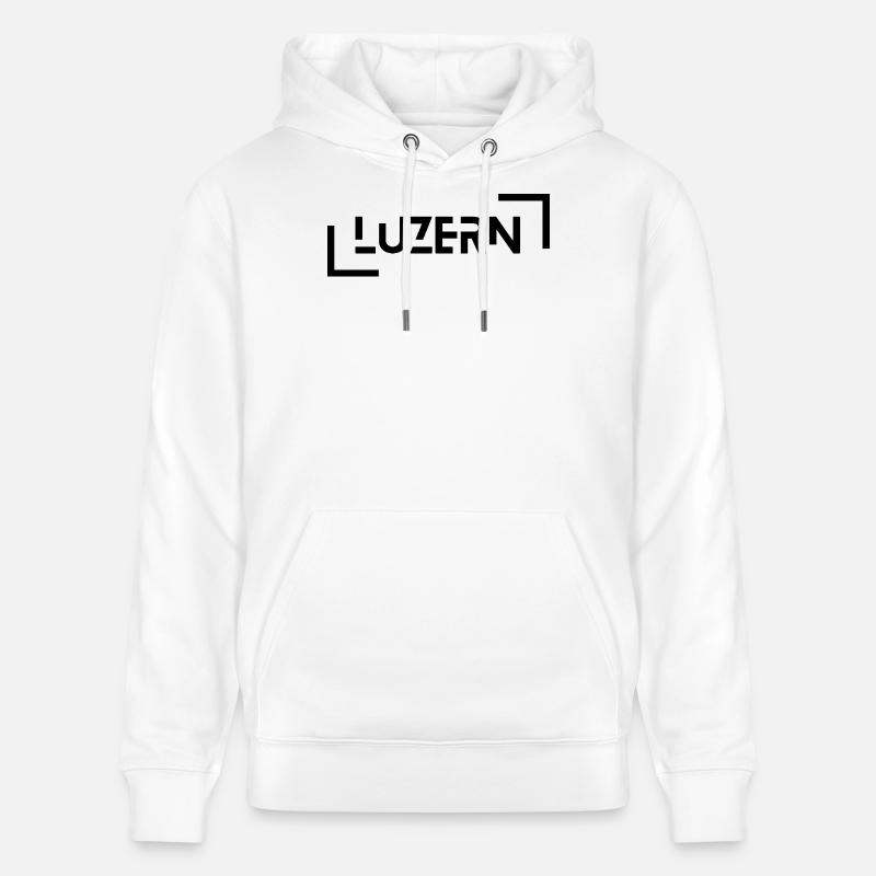 Luzerne - Sweat à capuche bio CRUISER Stanley/Stella Unisexe - blanc