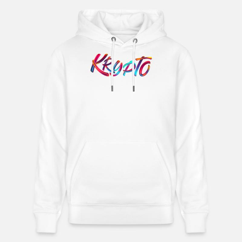 Krypto / Crypto - Sweat à capuche bio CRUISER Stanley/Stella Unisexe - blanc