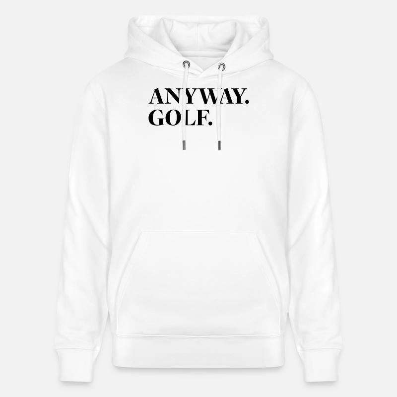 Bref, le golf - Sweat à capuche bio CRUISER Stanley/Stella Unisexe - blanc