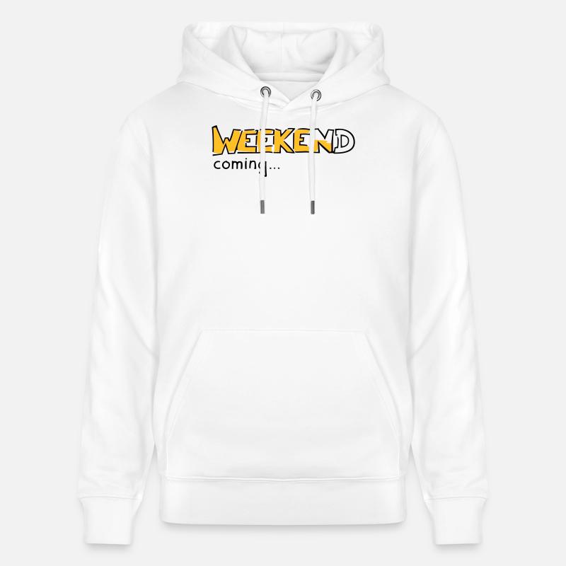 Weekend - Stanley/Stella Unisex Bio-Hoodie CRUISER  - Weiß