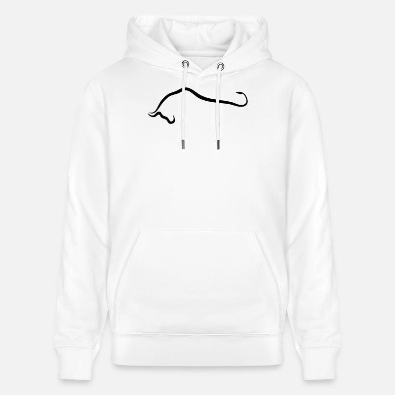 Toro Silhouette - Sweat à capuche bio CRUISER Stanley/Stella Unisexe - blanc