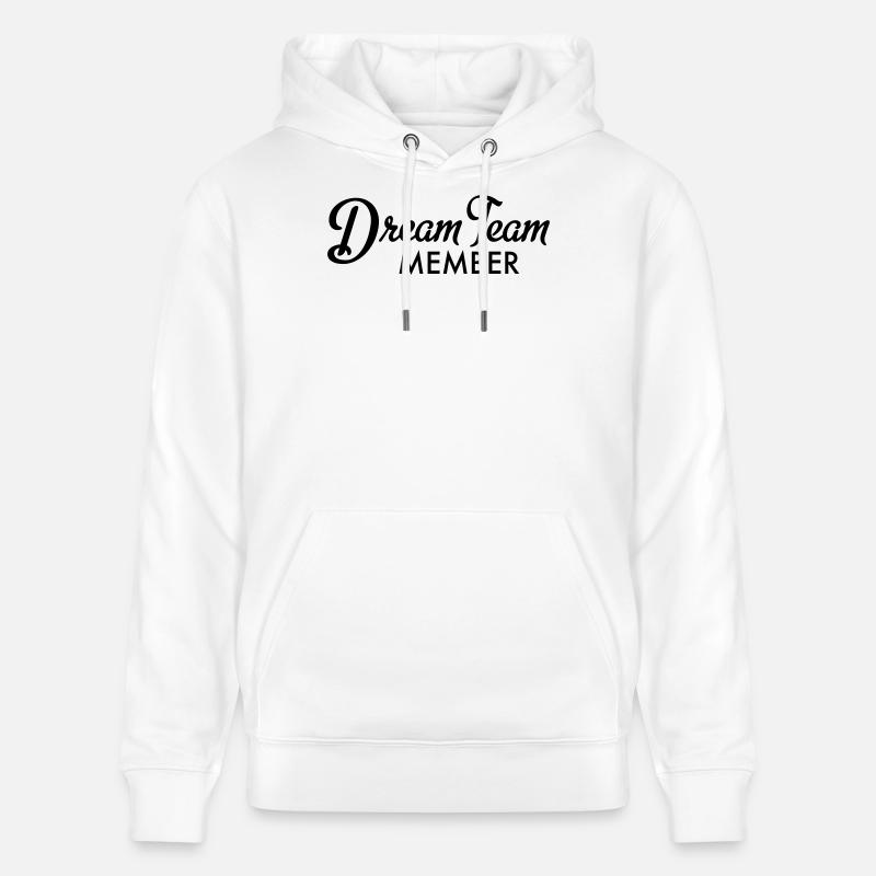 Dream Team Member - Sweat à capuche bio CRUISER Stanley/Stella Unisexe - blanc