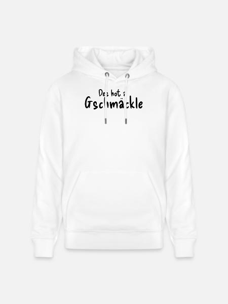 Gschmäckle - Stanley/Stella Unisex Bio-Hoodie CRUISER  - Weiß