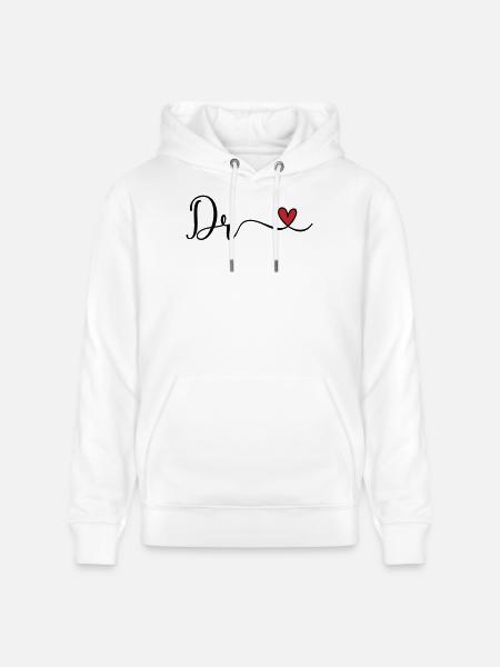 Dr - Stanley/Stella CRUISER Unisex Organic Hoodie - white