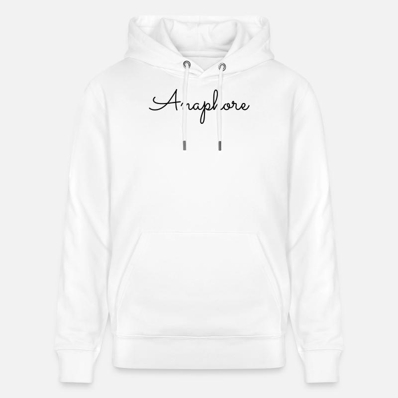 Anaphore - Sweat à capuche bio CRUISER Stanley/Stella Unisexe - blanc