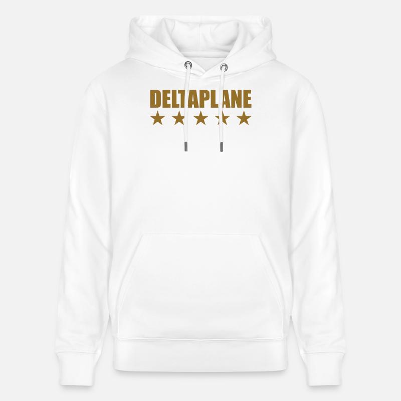 Deltaplane cinq étoiles vol libre extrême - Sweat à capuche bio CRUISER Stanley/Stella Unisexe - blanc