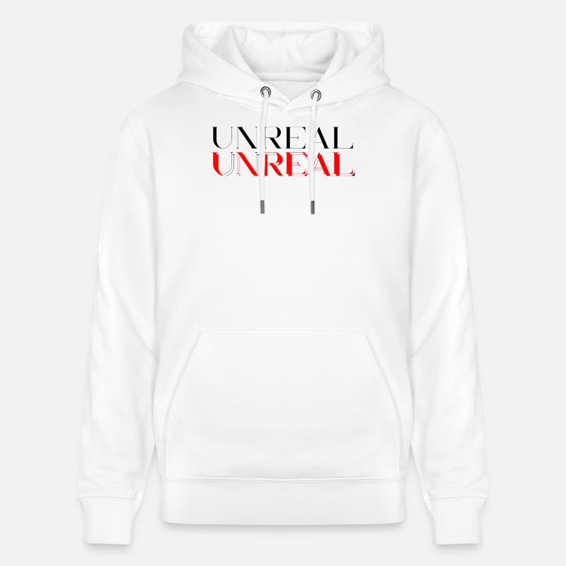 Unreal - Stanley/Stella Unisex Bio-Hoodie CRUISER  - Weiß