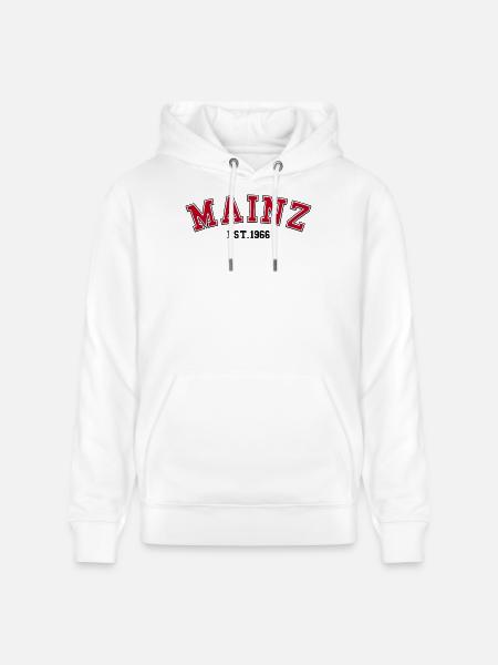 Mainz Est. 1966 - Stanley/Stella CRUISER Unisex Organic Hoodie - white