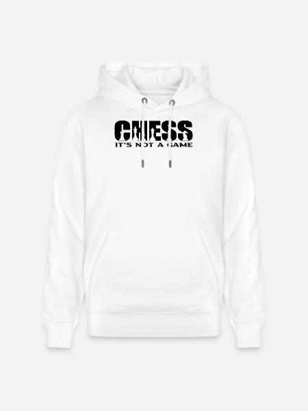 Chess - Stanley/Stella CRUISER Unisex Organic Hoodie - white