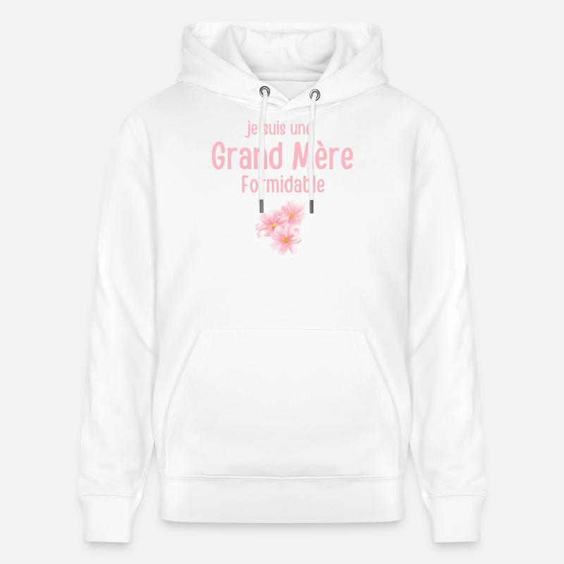 Ich bin eine Urgroßmutter - Stanley/Stella Unisex Bio-Hoodie CRUISER  - Weiß