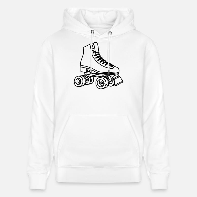 Rollerskates - Stanley/Stella Unisex Bio-Hoodie CRUISER  - Weiß