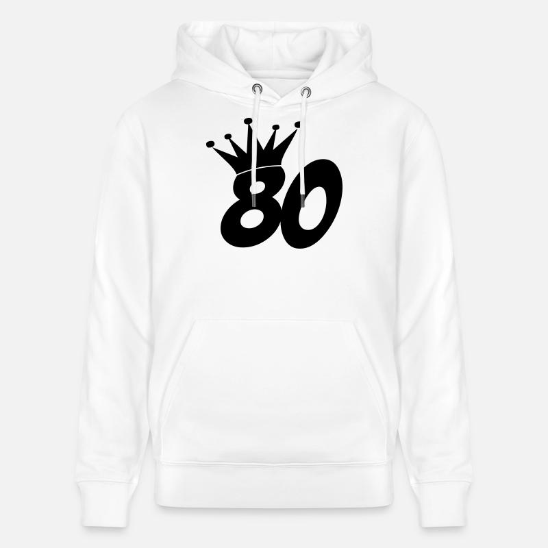 80 - Sweat à capuche bio CRUISER Stanley/Stella Unisexe - blanc