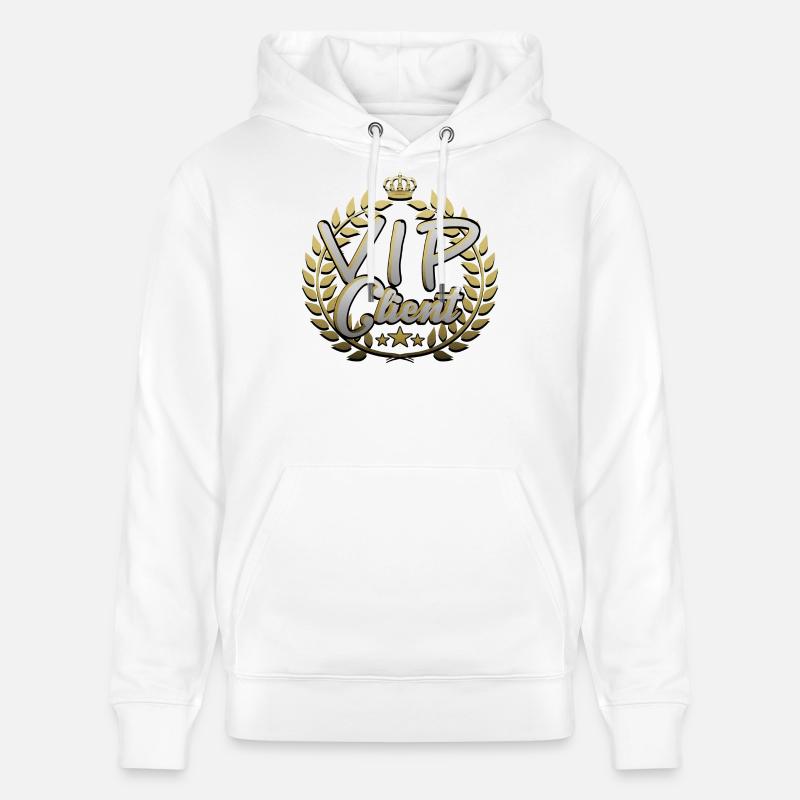 VIP Client - Sweat à capuche bio CRUISER Stanley/Stella Unisexe - blanc