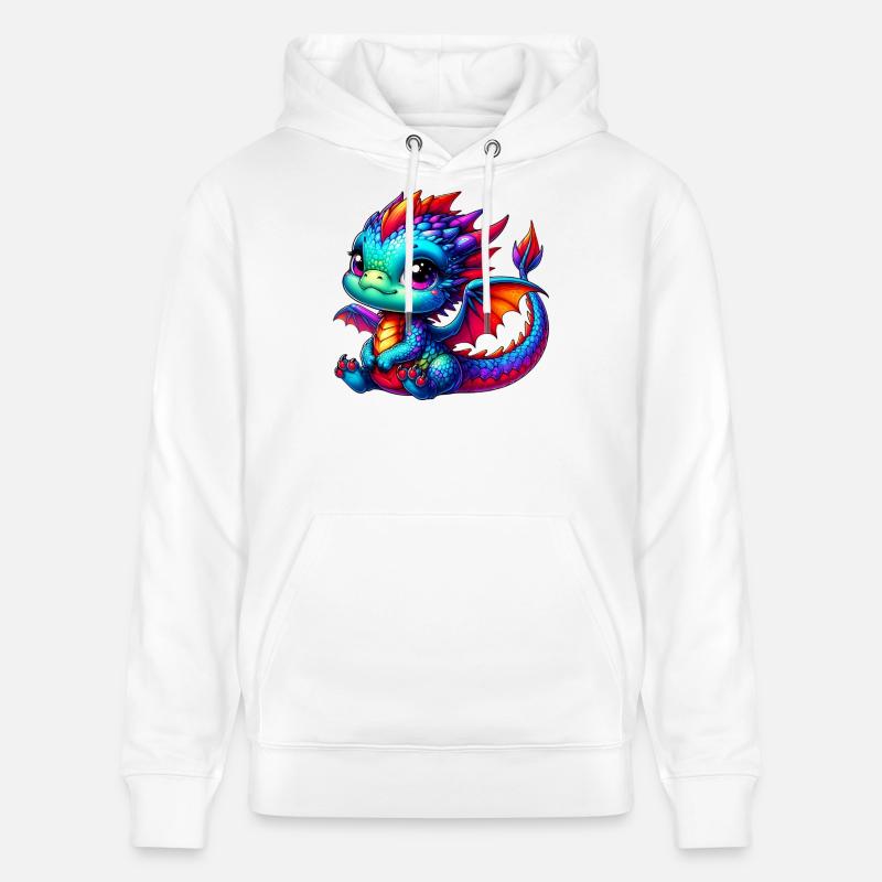 Dragon - Sweat à capuche bio CRUISER Stanley/Stella Unisexe - blanc