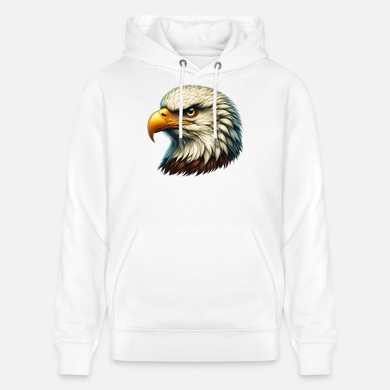 Aigle - Sweat à capuche bio CRUISER Stanley/Stella Unisexe - blanc