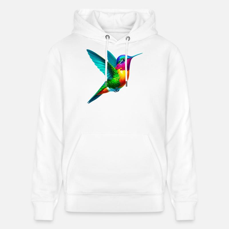 Colibri - Sweat à capuche bio CRUISER Stanley/Stella Unisexe - blanc
