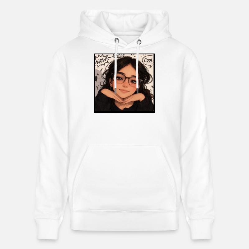 Susan - Stanley/Stella Unisex Bio-Hoodie CRUISER  - Weiß