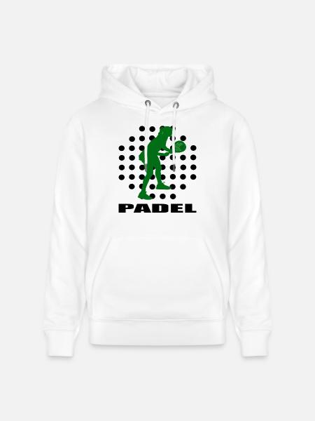 Padel - Stanley/Stella CRUISER Unisex Organic Hoodie - white