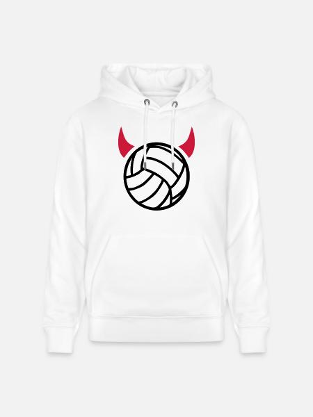 Volleyball - Stanley/Stella Unisex Bio-Hoodie CRUISER  - Weiß