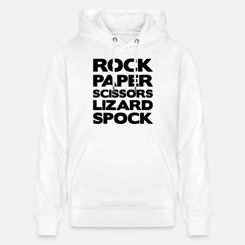 RockPaper - Sweat à capuche bio CRUISER Stanley/Stella Unisexe - blanc
