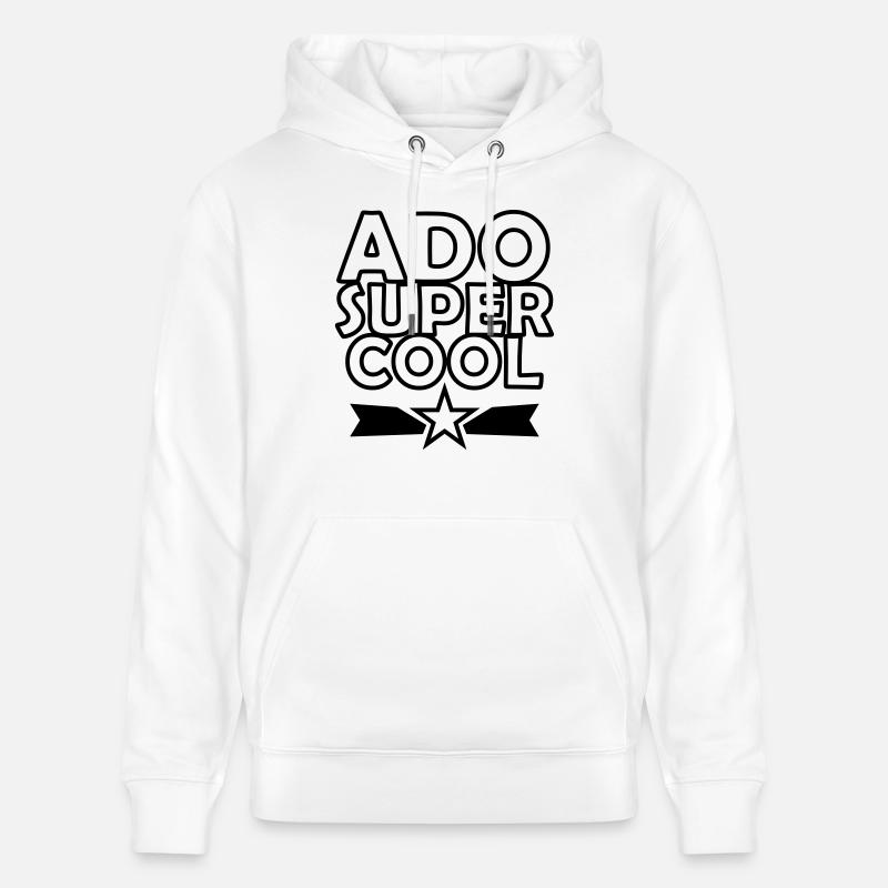 adolescent / enfant / ado / adolescente - Sweat à capuche bio CRUISER Stanley/Stella Unisexe - blanc