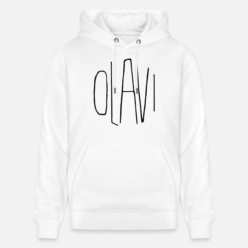 Olavi - Sweat à capuche bio CRUISER Stanley/Stella Unisexe - blanc