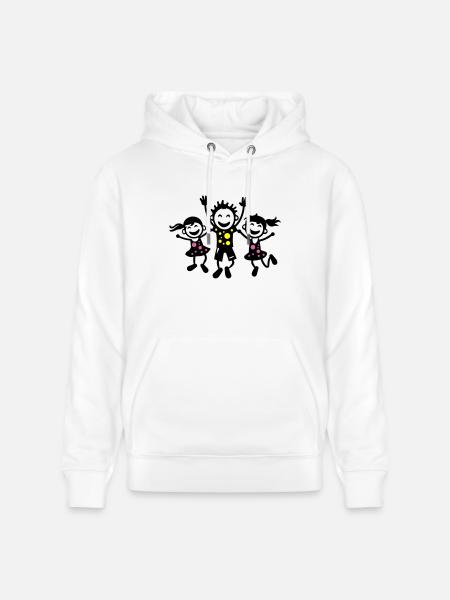 Kids Joy Kindergarten Group - Stanley/Stella CRUISER Unisex Organic Hoodie - white