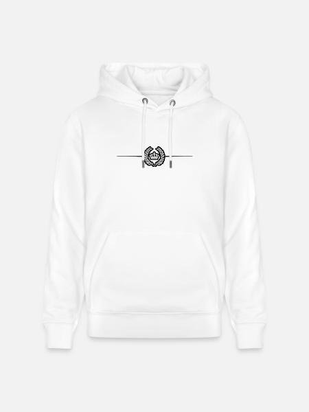 Krone Kranz Linie - Stanley/Stella Unisex Bio-Hoodie CRUISER  - Weiß