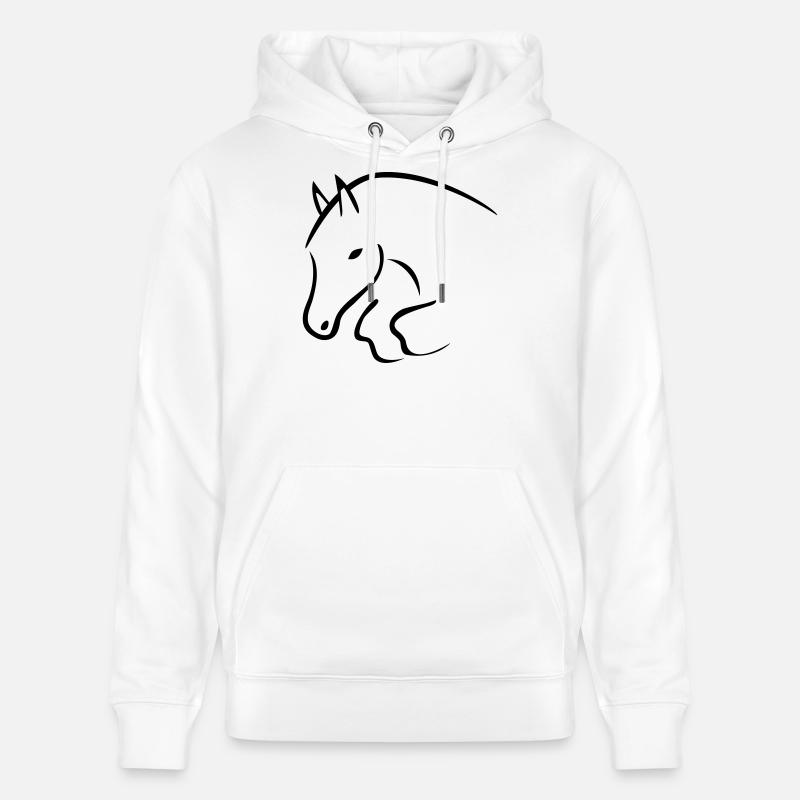 magic13 - Sweat à capuche bio CRUISER Stanley/Stella Unisexe - blanc